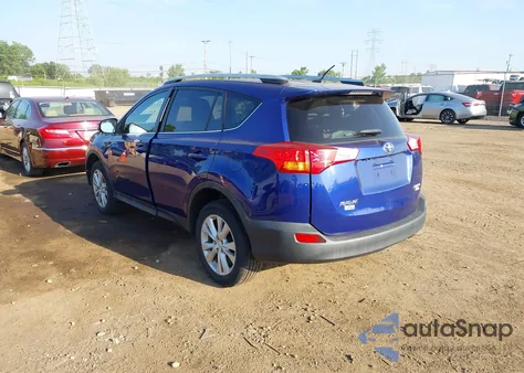 2015 Toyota Rav4 Limited z USA, uszkodzony, nr VIN 2T3DFREV2FW243533